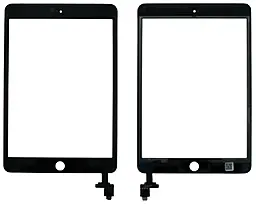 Сенсор (тачскрин) Apple iPad Mini 3 Retina (A1599, A1600) (original) Black - фото Сенсор (тачскрин) Apple iPad Mini 3 Retina (A1599, A1600) (original) Black