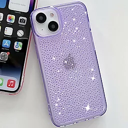 Чехол Epik TPU Shine для Apple iPhone 13 / 14 Purple - миниатюра 2