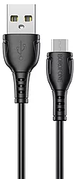 Кабель Borofone BX51 USB-A - micro USB 12w 2.4a 1м cable Black