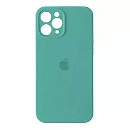 Чехол Silicone Case Full Camera Square для Apple iPhone 11 Pro Max Denim blue