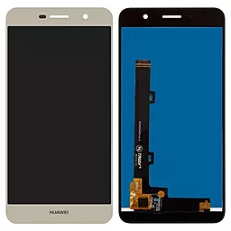 Дисплей Huawei Y6 Pro 2015, Enjoy 5, Honor 4C Pro, Honor Play 5X с тачскрином, оригинал, Gold - фото Дисплей Huawei Y6 Pro 2015, Enjoy 5, Honor 4C Pro, Honor Play 5X с тачскрином, оригинал, Gold