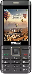 Мобильный телефон Maxcom MM236 Black-Gold - фото Мобильный телефон Maxcom MM236 Black-Gold