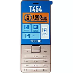 Мобільний телефон Tecno T454 (4895180745980) Champagne Gold