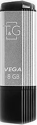 Флешка T&G 8GB Vega 121 (TG121-8GBSL) Silver - фото Флешка T&G 8GB Vega 121 (TG121-8GBSL) Silver