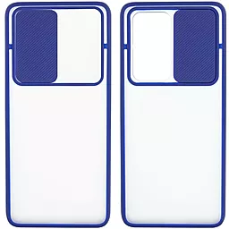 Чехол Epik Camshield matte Oppo A52, A72, A92 Blue