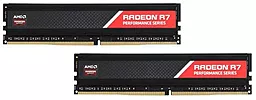 Оперативна пам'ять AMD 8GB (2x4GB) DDR4 2400MHz Radeon R7 Performance (R7S48G2400U1K)