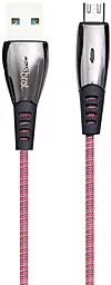 Кабель Celebrat CB-12M USB-A - micro USB 15w 3a 1м cable Red - фото Кабель Celebrat CB-12M USB-A - micro USB 15w 3a 1м cable Red