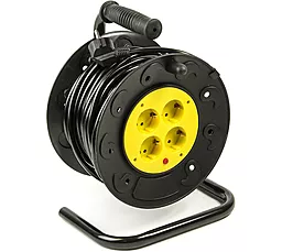 Удлинитель на катушке PowerPlant 40м. (PPRA10M40S4L) - фото Удлинитель на катушке PowerPlant 40м. (PPRA10M40S4L)