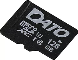 Карта пам'яті Dato microSDXC 128GB Class 10 UHS-I U3 + SD-адаптер (DTTF128GUIC10) - мініатюра 2