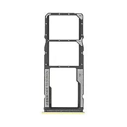 Слот (лоток) SIM-карти Xiaomi Poco M4 Pro та картки пам'яті Dual SIM Yellow