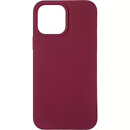 Чехол 1TOUCH Original Full Soft Case for iPhone 13 Pro Max Marsala (Without logo)