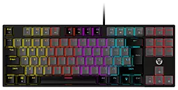 Клавиатура Fantech ATOM MK876 Blue Switch Grey/Black - фото Клавиатура Fantech ATOM MK876 Blue Switch Grey/Black