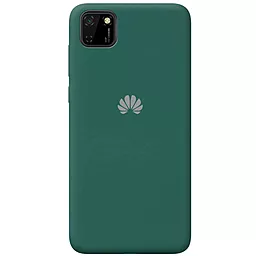 Чехол Epik Silicone Cover Full Protective (AA) Huawei Y5p Pine Green