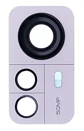 Стекло камеры Xiaomi 12 Pro с рамкой Purple - фото Стекло камеры Xiaomi 12 Pro с рамкой Purple