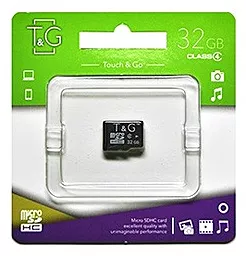 Карта пам'яті T&G microSDHC 32GB Class 4 (TG-32GBSDCL4-00) - фото Карта пам'яті T&G microSDHC 32GB Class 4 (TG-32GBSDCL4-00)
