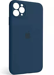 {"ru": "Чехол", "uk": "Чохол"} Silicone Case Full Camera  for Apple iPhone 11 Pro Blue Horizon