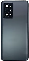 Задняя крышка корпуса Realme GT Neo 2 со стеклом камеры Neo Black - фото Задняя крышка корпуса Realme GT Neo 2 со стеклом камеры Neo Black