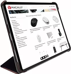 Чехол для планшета Macally Protective для Apple iPad Air 10.9" 2020, 2022, iPad Pro 11" 2018  Brown (BSTANDPRO4S-BR) - миниатюра 5