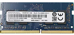 Оперативна пам'ять для ноутбука Ramaxel DDR4 4GB 2666MHz (01AG829)