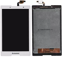 Дисплей для планшету Lenovo Tab 2 (A8-50F, A8-50L, A8-50LC), Tab 3 (TB3-850F, TB3-850M) + Touchscreen White