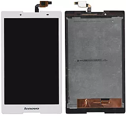 Дисплей для планшета Lenovo Tab 2 (A8-50F, A8-50L, A8-50LC), Tab 3 (TB3-850F, TB3-850M) + Touchscreen White - фото Дисплей для планшета Lenovo Tab 2 (A8-50F, A8-50L, A8-50LC), Tab 3 (TB3-850F, TB3-850M) + Touchscreen White