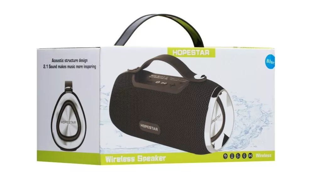Колонки акустические Hopestar H40 Green - фото 3