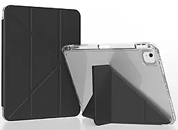 Чохол для планшету BeCover Ultra Slim Origami Transparent для Apple iPad Air 13" M4 2026 Black (715287) - фото Чохол для планшету BeCover Ultra Slim Origami Transparent для Apple iPad Air 13" M4 2026 Black (715287)