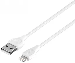 Кабель Remax RC-160i USB-A - Lightning 10.5w 1м cable White - фото Кабель Remax RC-160i USB-A - Lightning 10.5w 1м cable White