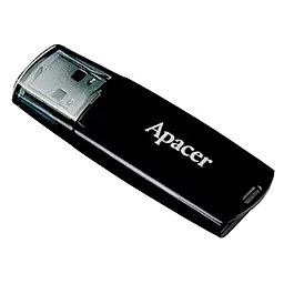 Флешка Apacer AH322 32GB Black (AP32GAH322B-1) - миниатюра 3