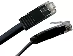 Патч-корд RJ-45 0.5м Cablexpert Cat. 6a S/FTP CU LSZH чорний (PP6A-LSZHCU-BK-0.5M)