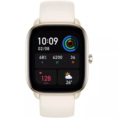 Смарт-часы Amazfit GTS 4 Mini Moonlight White - фото 3