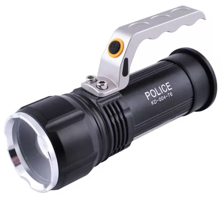 Ліхтарик акумуляторний Bailong Police BL-004-T6+COB (2x18650) - фото 1