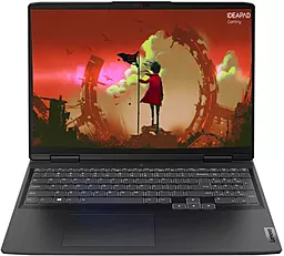 Ноутбук Lenovo IdeaPad Gaming 3 16ARH7 Onyx Gray (82SC007SRA) - фото Ноутбук Lenovo IdeaPad Gaming 3 16ARH7 Onyx Gray (82SC007SRA)