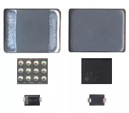 Микросхема управления подсветкой (PRC) U1502/L1503/D1501 для Apple iPhone 6, iPhone 6 Plus, комплект 3в1