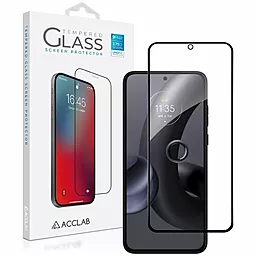 Защитное стекло ACCLAB Full Glue для MOTO EDGE 30 Neo  Black 1283126546679
