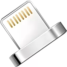 USB Кабель EasyLife Magnetic Clip-On Lightning Silver