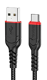 Кабель Hoco X59 Victory Charging USB-A - Type-C 15w 3a 3м cable Black - фото Кабель Hoco X59 Victory Charging USB-A - Type-C 15w 3a 3м cable Black