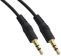 Аудіо кабель TCOM AUX mini Jack 3.5mm M/M Cable 5 м black