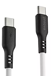 Кабель Proove Rebirth USB Type-C - Type-C 60w 3a 1м PD cable White (CCRE60002202)