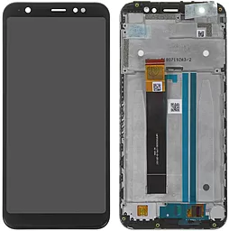 Дисплей Meizu M8c, M8c Lite (M809, M810) з тачскріном і рамкою, оригінал, Black - фото Дисплей Meizu M8c, M8c Lite (M809, M810) з тачскріном і рамкою, оригінал, Black