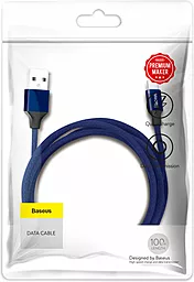 Кабель Baseus Yiven USB-A - micro USB 10w 1м cable Blue (CAMYW-A13) - миниатюра 8 Кабель Baseus Yiven USB-A - micro USB 10w 1м cable Blue (CAMYW-A13) - миниатюра 8