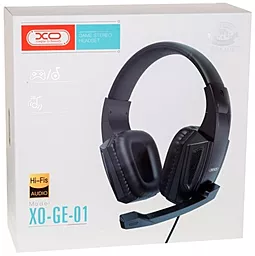 Навушники XO GE-01 Black - мініатюра 5