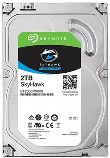 Жесткий диск Seagate SkyHawk Surveillance 2TB (ST2000VX008_) - фото 1