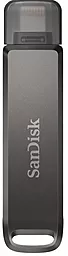 Флешка SanDisk iXpand Luxe 64 GB USB 3.1 + Type-C + Lightning (SDIX70N-064G-GN6NN) Black - фото Флешка SanDisk iXpand Luxe 64 GB USB 3.1 + Type-C + Lightning (SDIX70N-064G-GN6NN) Black