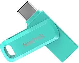 Флешка SanDisk Ultra Dual Drive Go 256GB (SDDDC3-256G-G46G) Green - фото Флешка SanDisk Ultra Dual Drive Go 256GB (SDDDC3-256G-G46G) Green