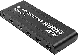 Видео сплиттер HDMI 1x4 3D 4K F-F (CA912483) PowerPlant - фото Видео сплиттер HDMI 1x4 3D 4K F-F (CA912483) PowerPlant