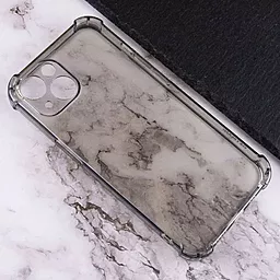 Чехол GETMAN Ease logo для Apple iPhone 14 Plus (6.7") Серый (прозрачный) - миниатюра 4