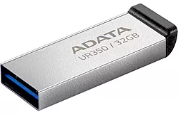Флешка ADATA UR350 USB3.2 32GB Silver/Black (UR350-32G-RSR/BK) - фото Флешка ADATA UR350 USB3.2 32GB Silver/Black (UR350-32G-RSR/BK)