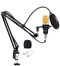 Конденсаторний мікрофон BM-800 з підставкою