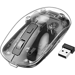 Комп'ютерна мишка Hoco GM29 Mysterious  Black/Transparent